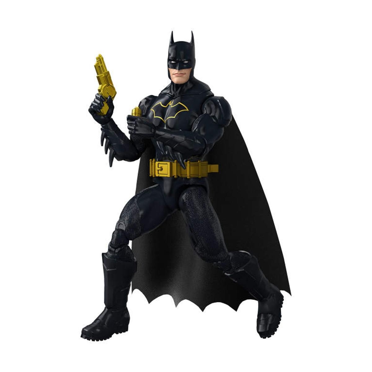 Imagen 6 de Figura Batman Premier 16 5 cm con 22 articulaciones capa de tela accesorios y soporte para armas DC Comics DC