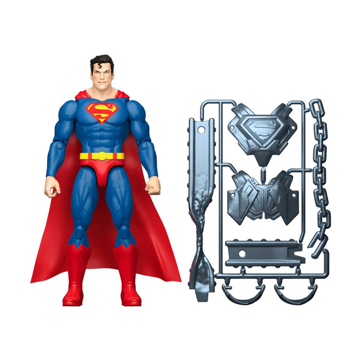 Imagen 4 de Figura Superman Premier 16 5 cm con 22 articulaciones capa de tela armadura y accesorios DC Comics DC