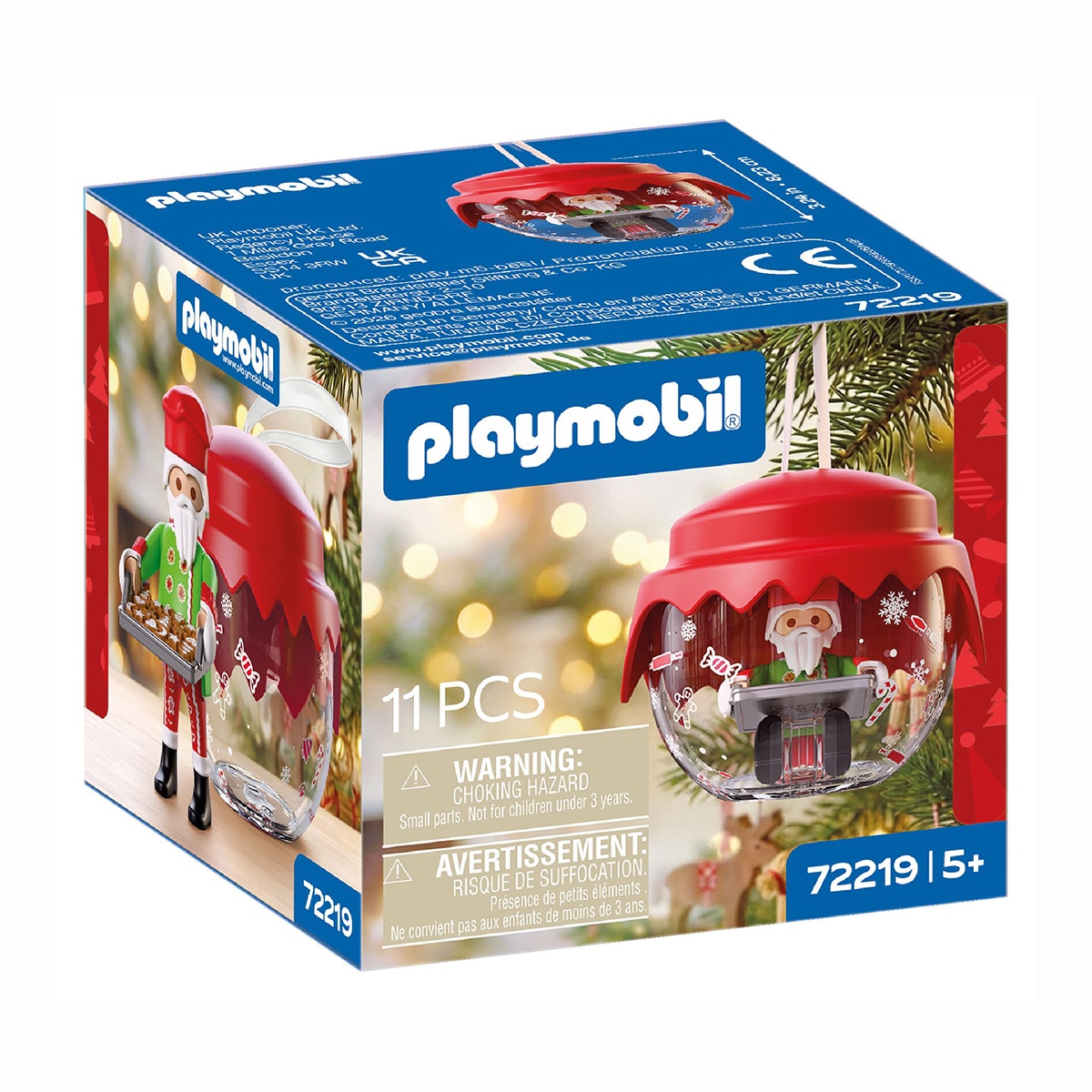 Bola navideña Panadero Playmobil Christmas 1