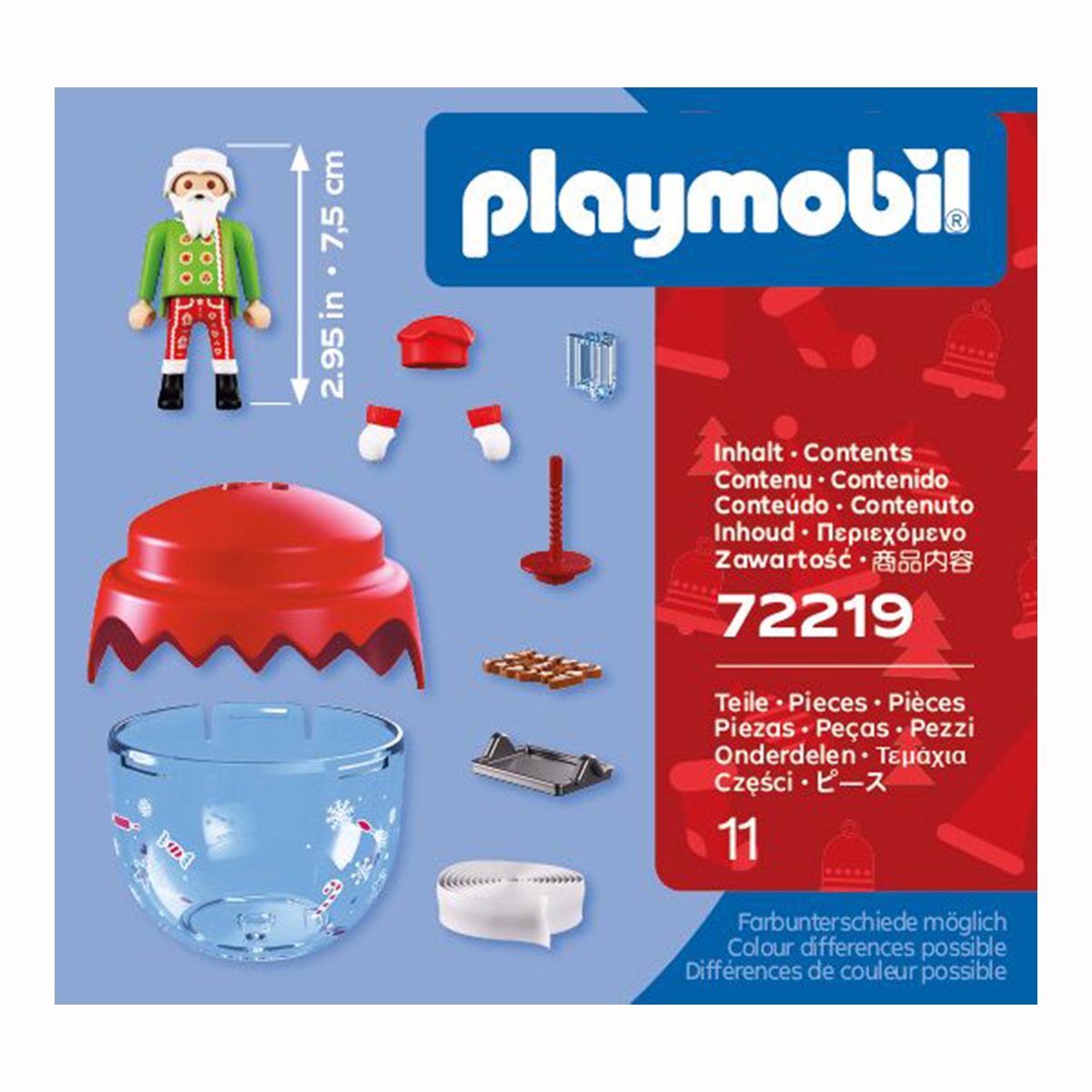 Bola navideña Panadero Playmobil Christmas 3