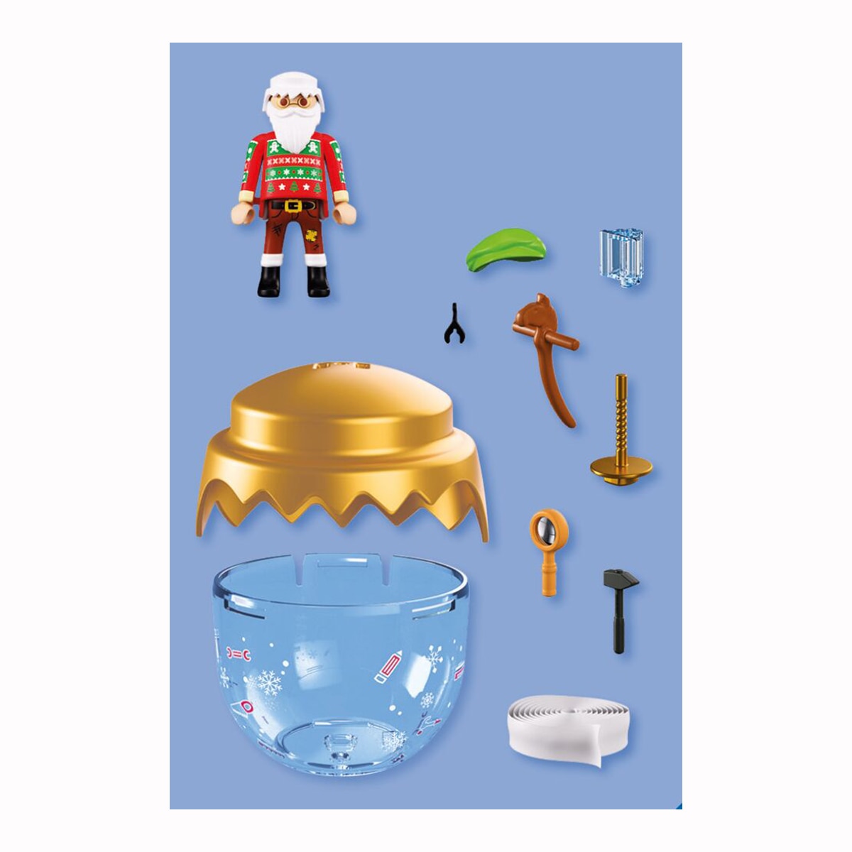 Imagen 5 de Bola navideña Inventor de juegos Playmobil Christmas