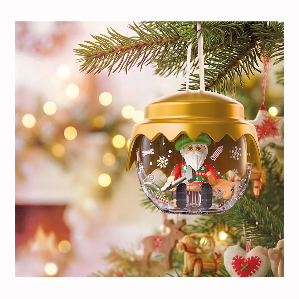 Imagen 6 de Bola navideña Inventor de juegos Playmobil Christmas