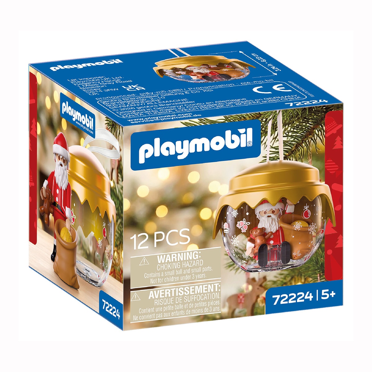 Imagen 1 de Bola navideña Clásica Playmobil Christmas