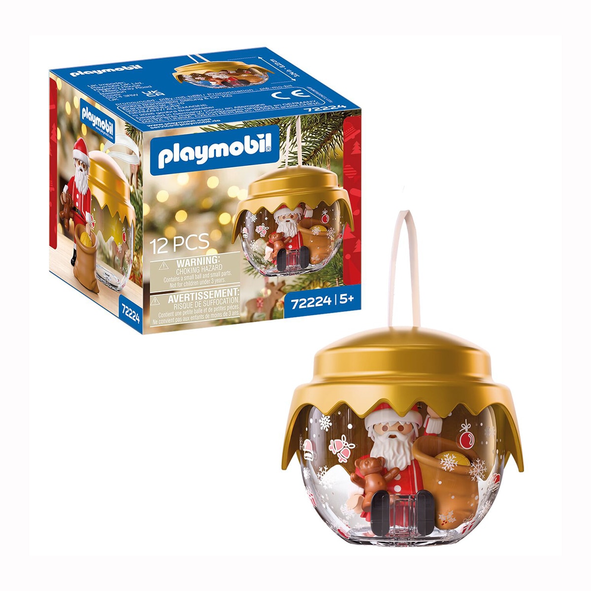 Imagen 2 de Bola navideña Clásica Playmobil Christmas