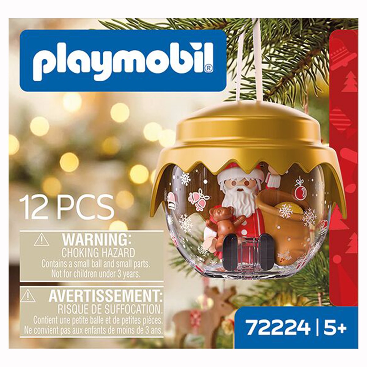 Imagen 4 de Bola navideña Clásica Playmobil Christmas