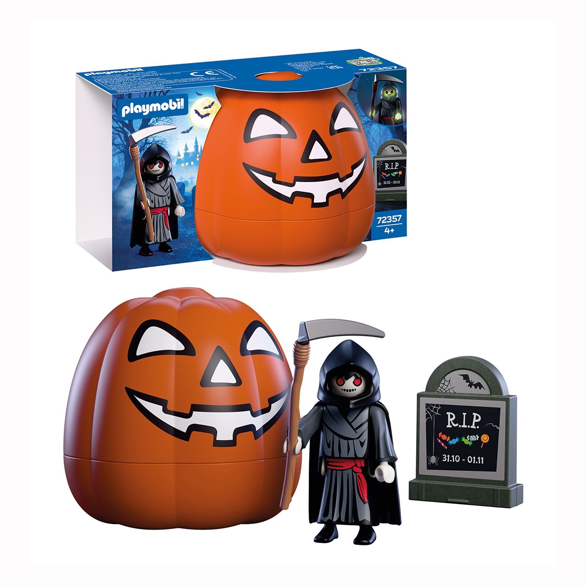 Imagen 2 de Calabaza La Parca Playmobil Halloween