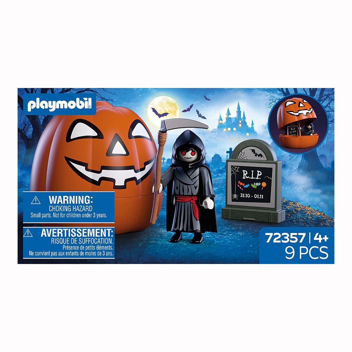 Imagen 3 de Calabaza La Parca Playmobil Halloween