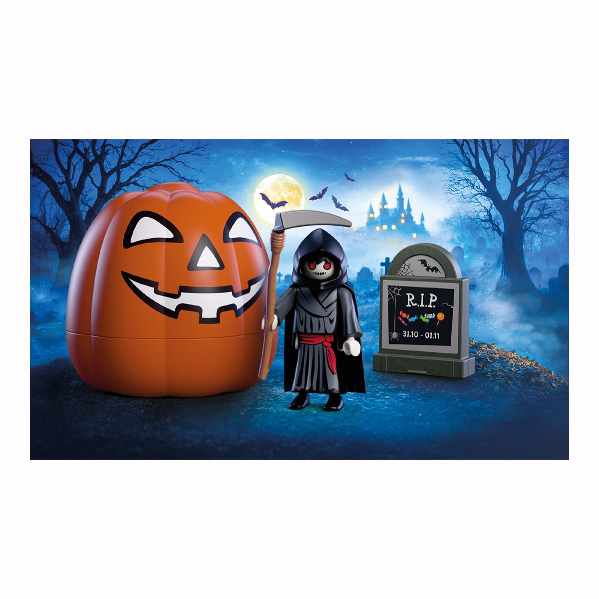 Imagen 5 de Calabaza La Parca Playmobil Halloween
