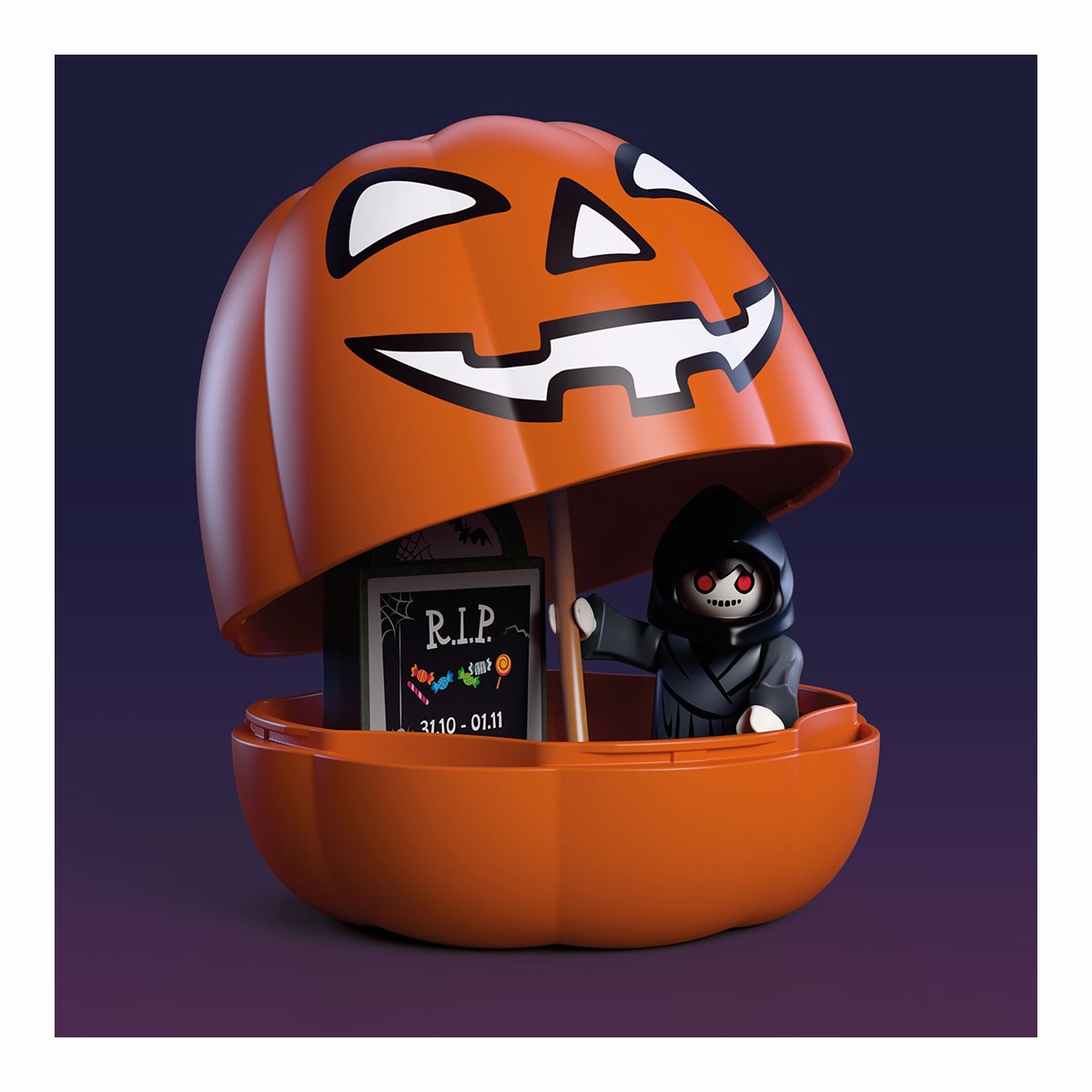 Imagen 7 de Calabaza La Parca Playmobil Halloween