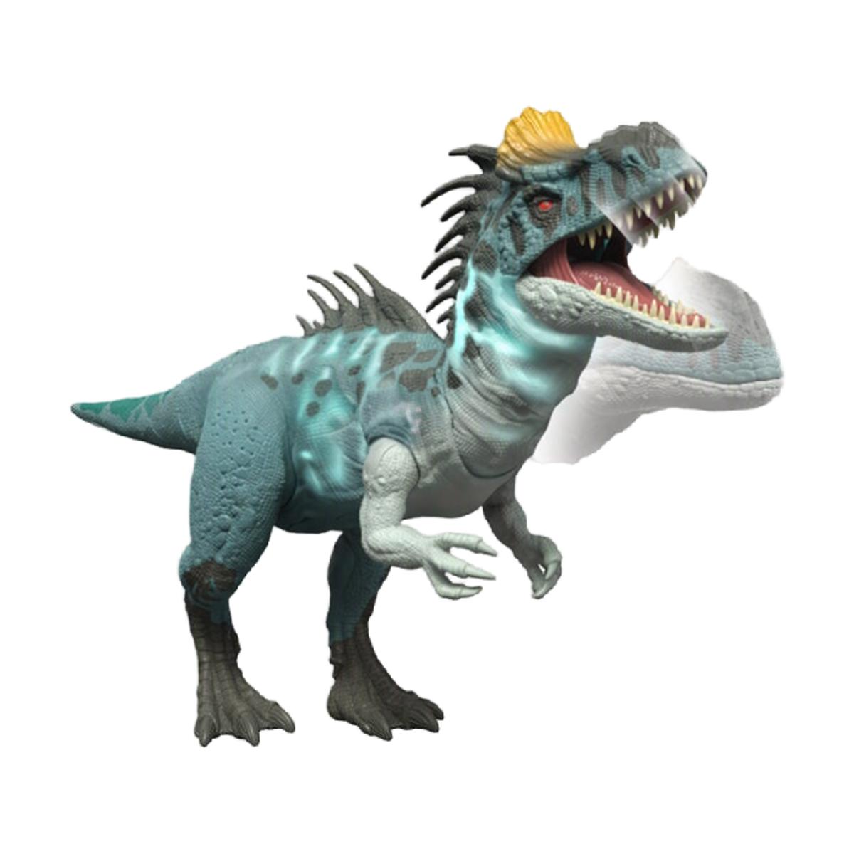 Imagen 2 de Figura Criolofosaurio con rugidos, luces, ataque y código para juego digital Jurassic World
