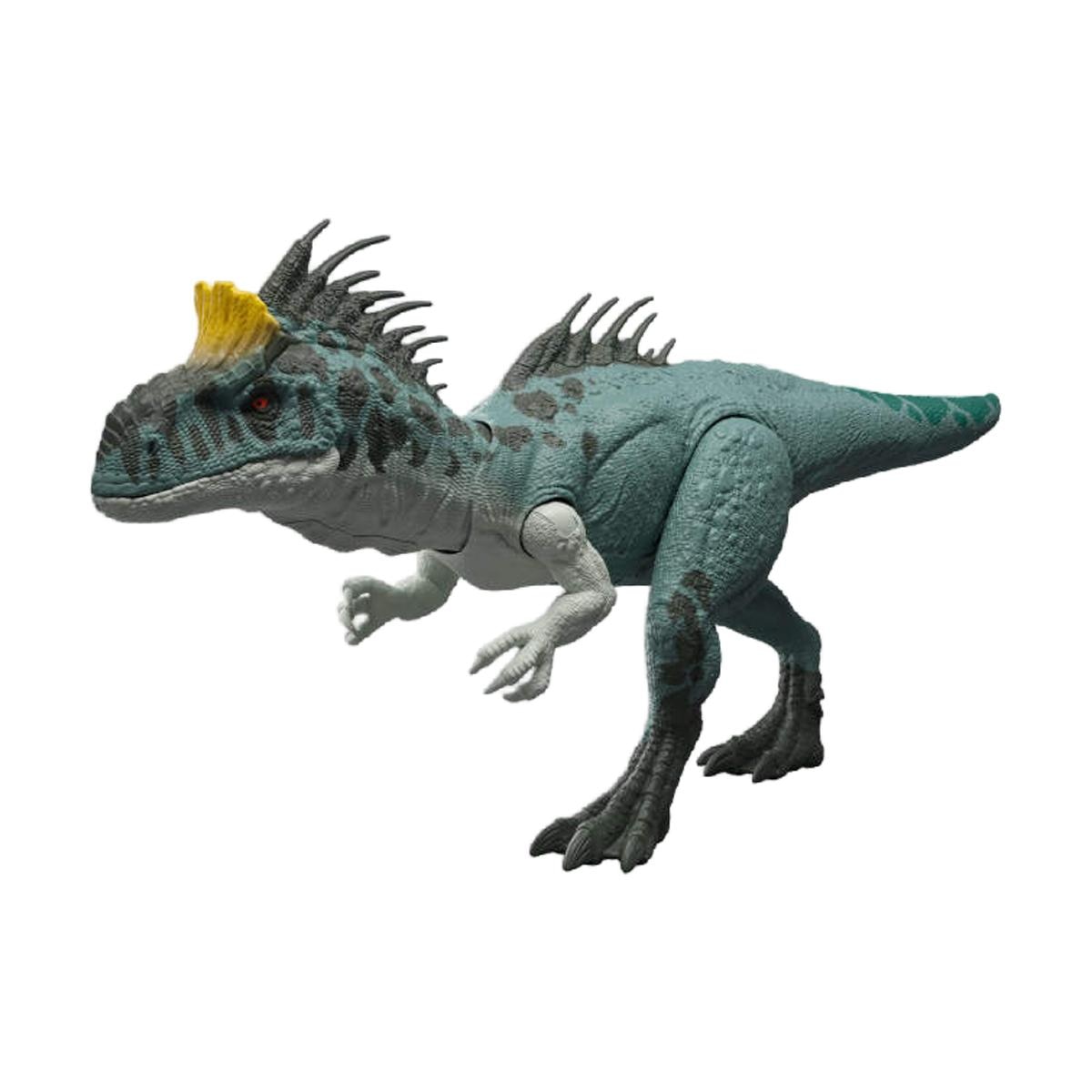Imagen 3 de Figura Criolofosaurio con rugidos, luces, ataque y código para juego digital Jurassic World
