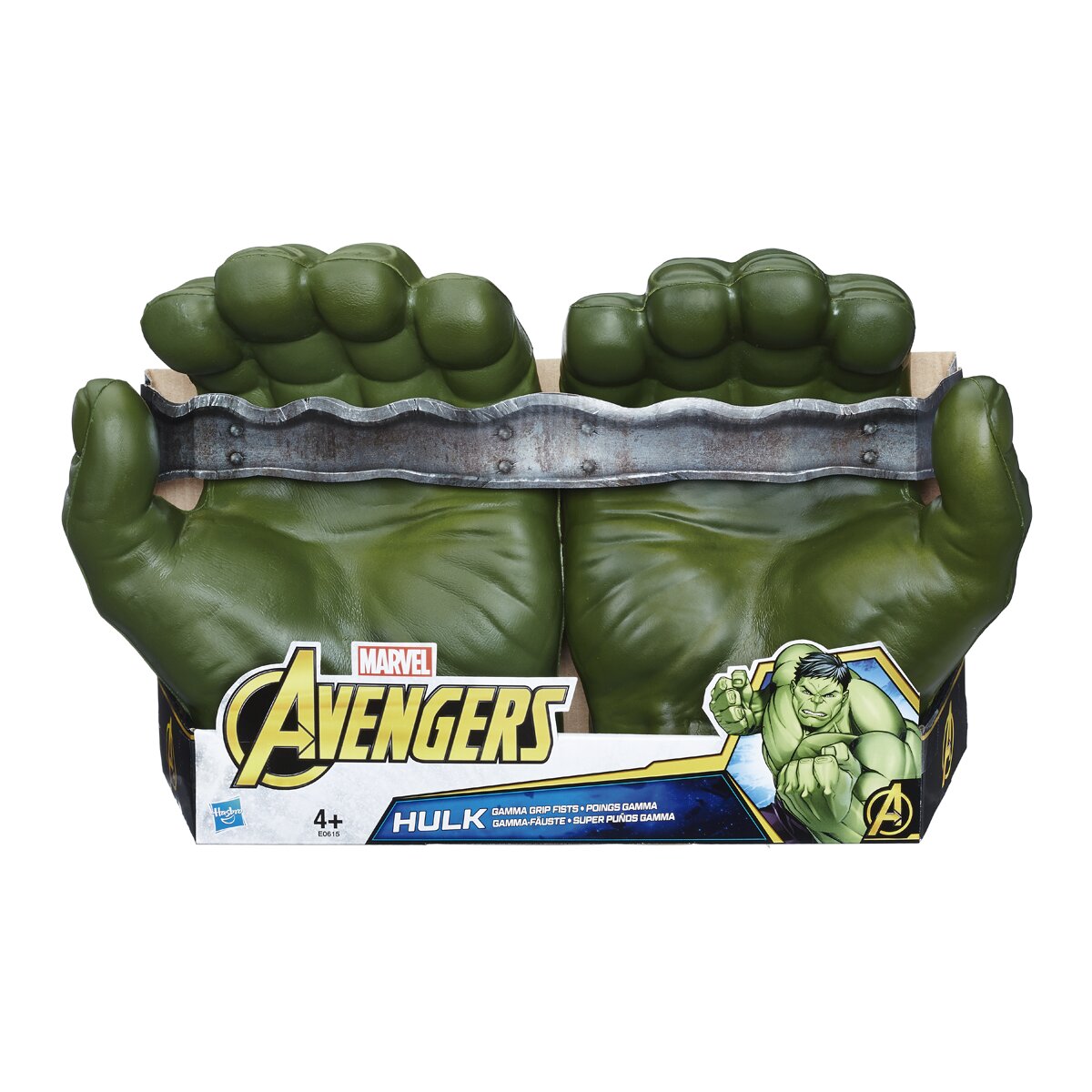 Super puños Guantes Gamma Hulk Los Vengadores: La Guerra del Infinito Marvel Disney 2