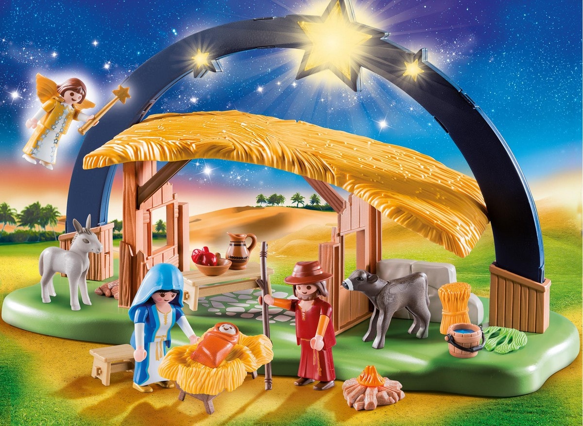 Portal de Belén con Luz Playmobil Christmas 2