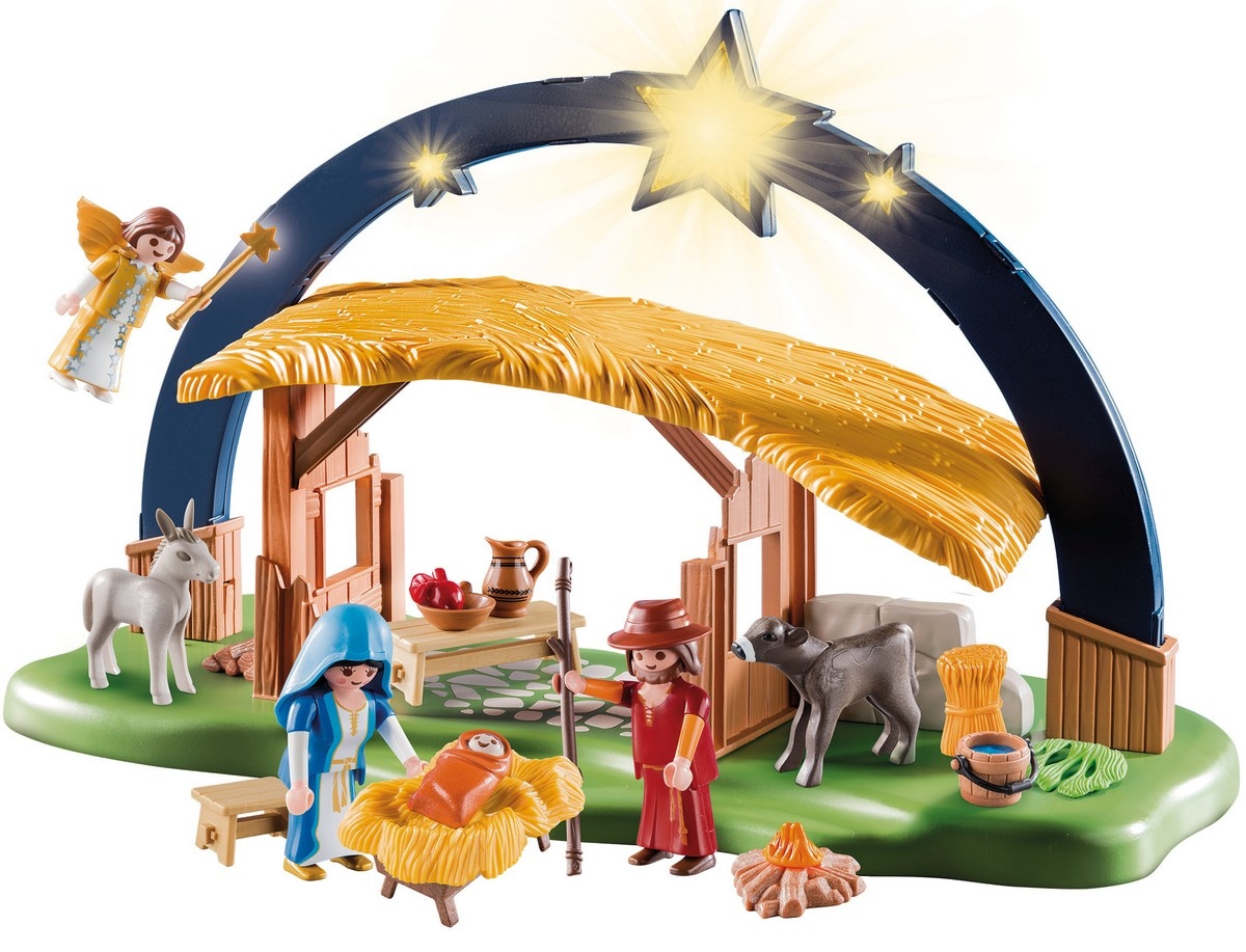 Portal de Belén con Luz Playmobil Christmas 3