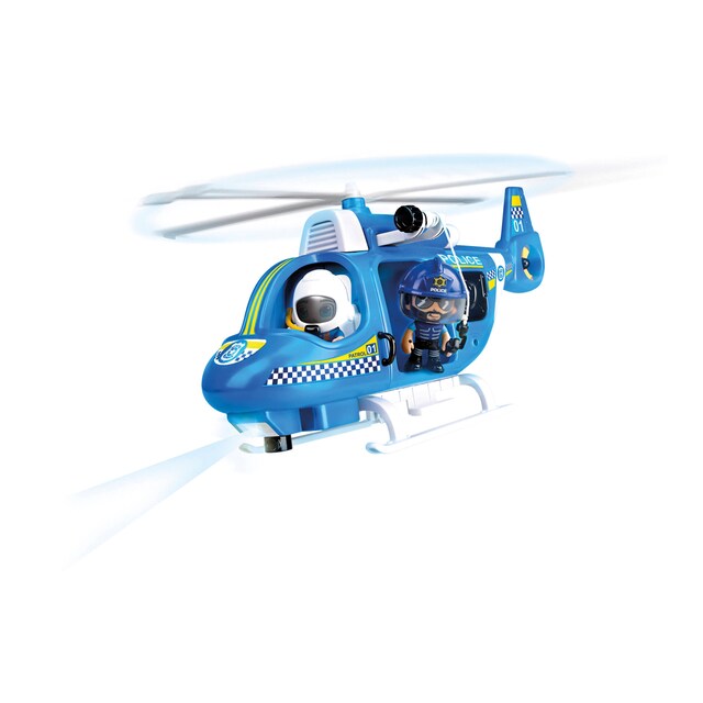 Imagen 0 de Vehículo de juguete Helicóptero Policía Pinypon Action