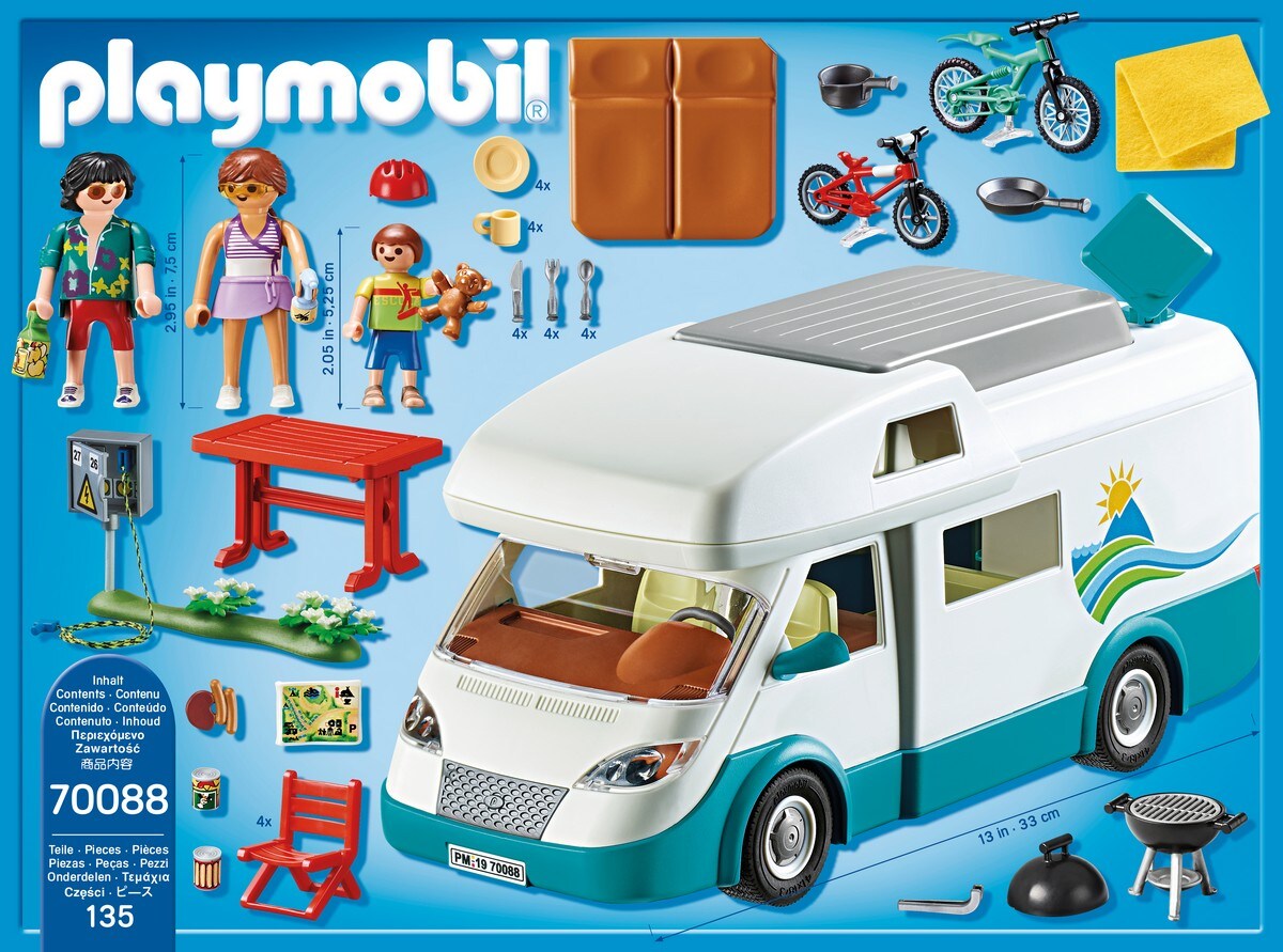 Autocaravana Caravana De Los Playmobil Playmycenter Playmobil