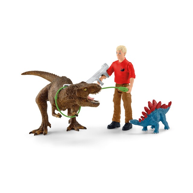 Figura Ataque de Tyrannosaurus rex Schleich