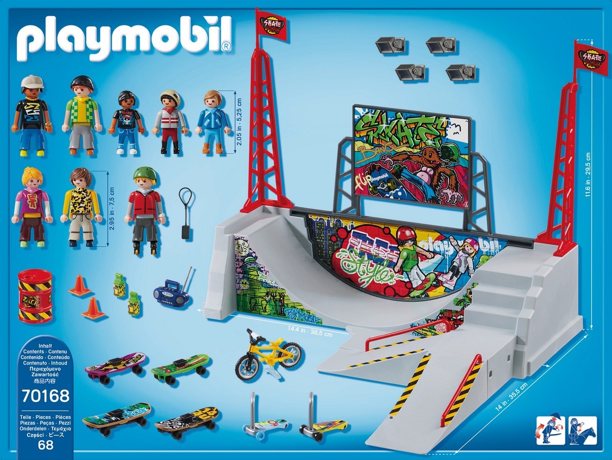 Skate Park Playmobil City Action 4