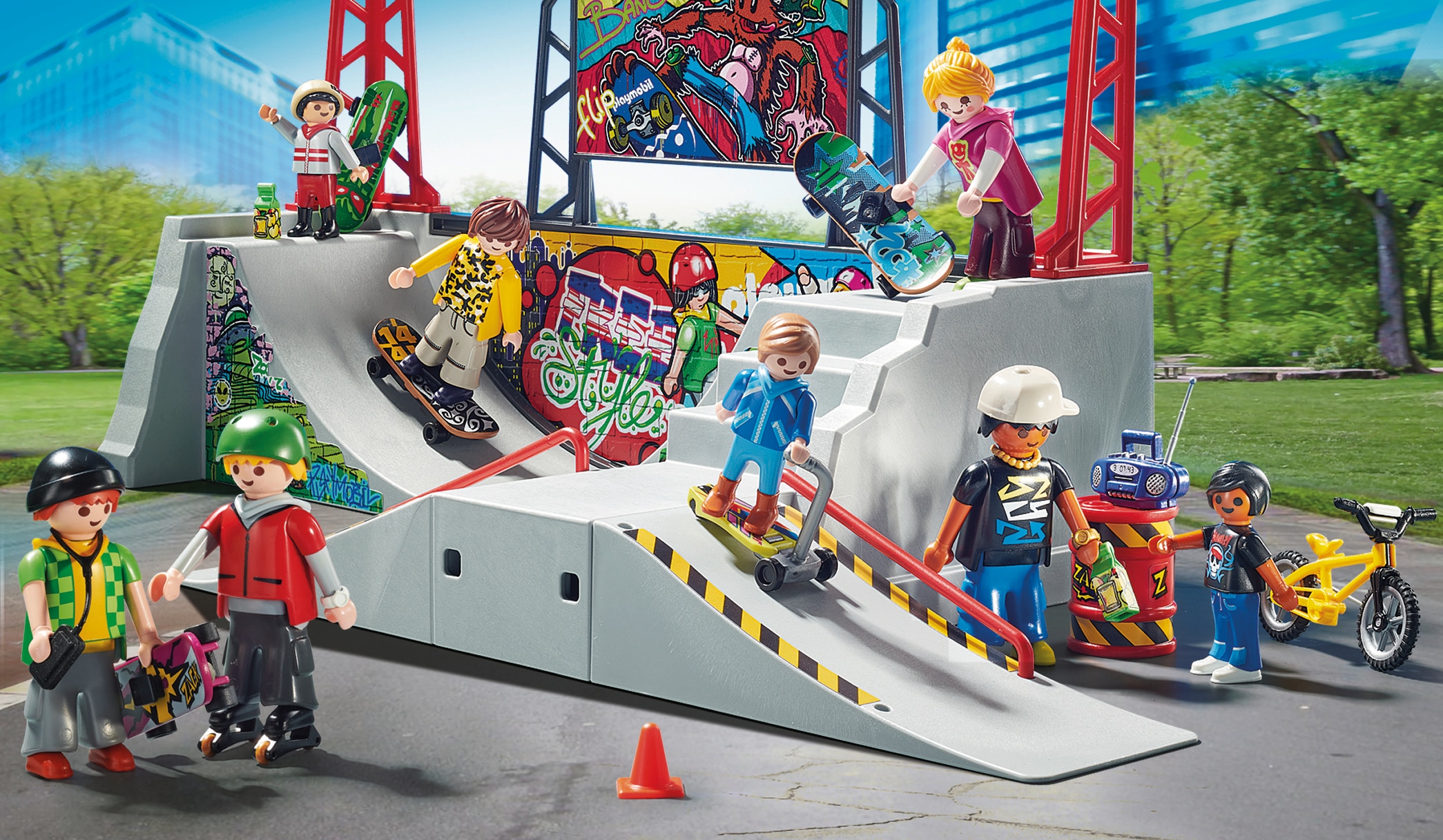 Skate Park Playmobil City Action 5