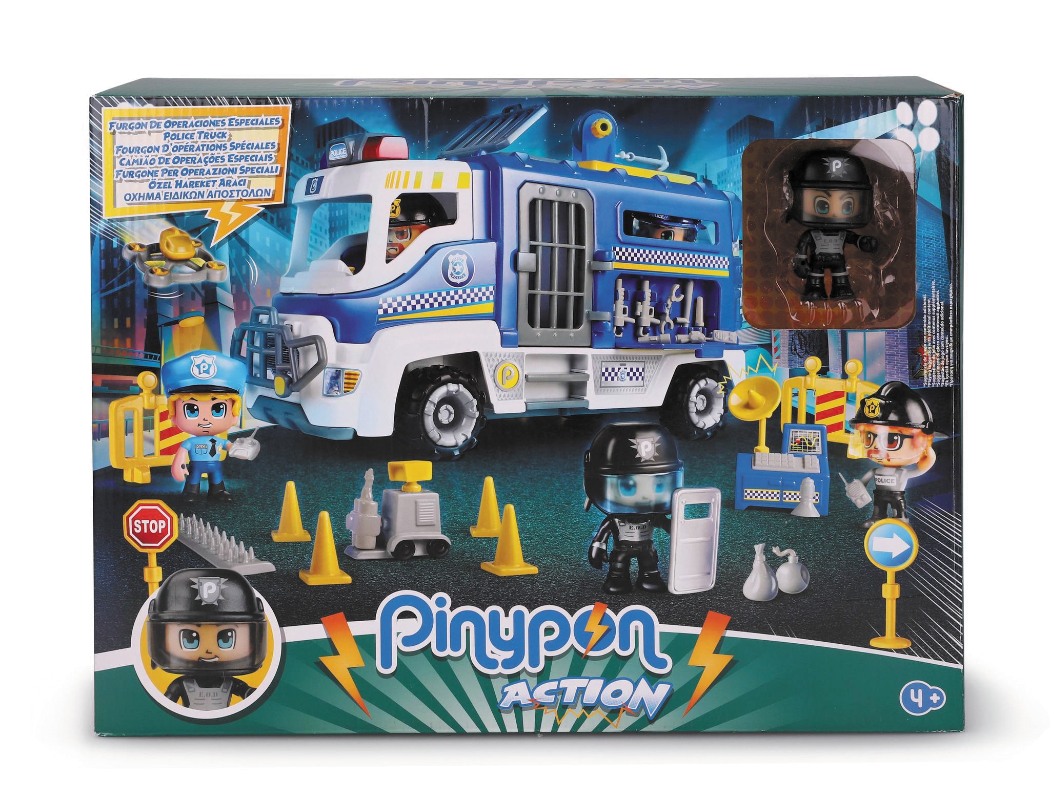 Pinypon Action Carrinha de Policía 3