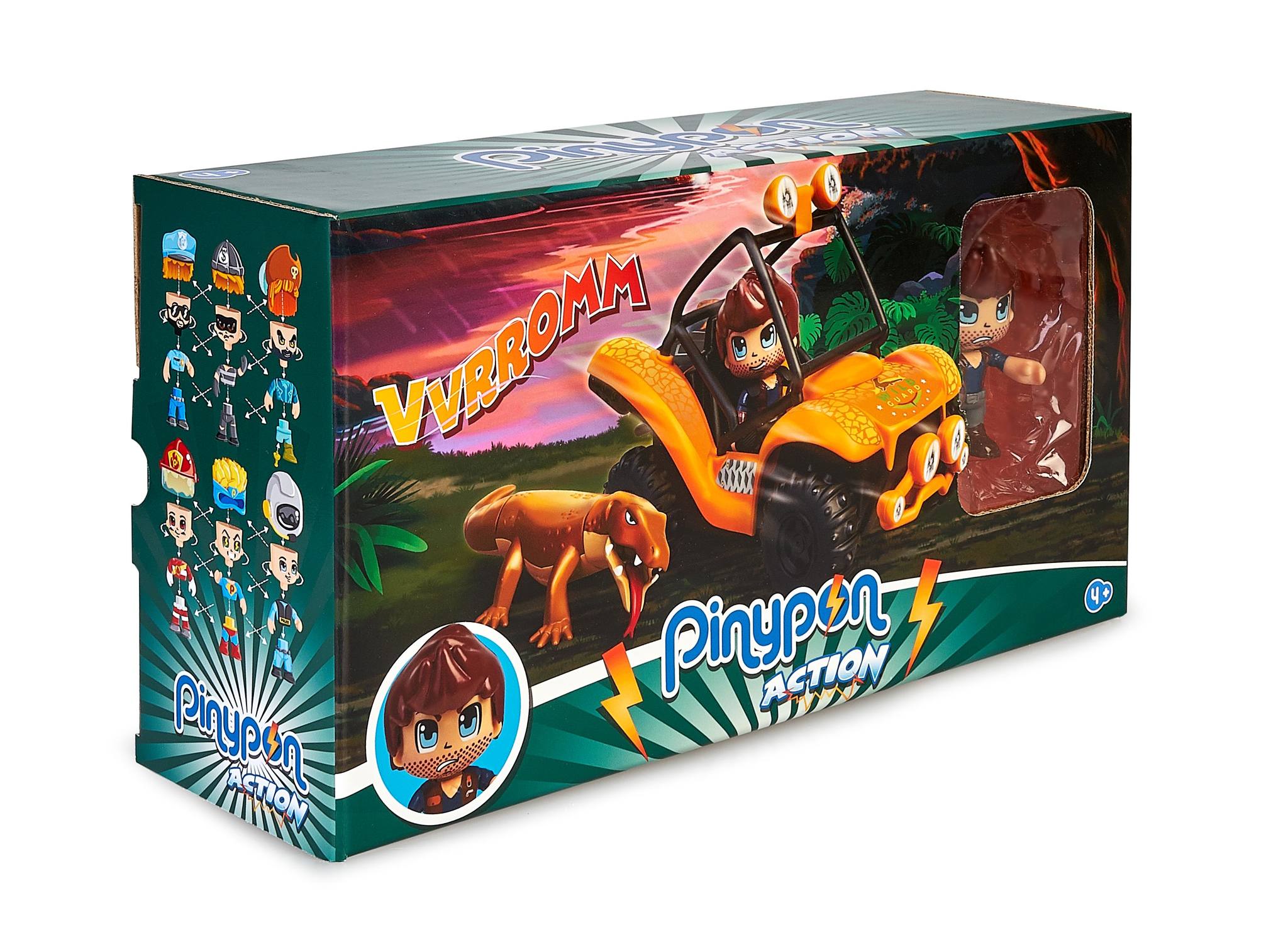 Pinypon Action Veículo Buggy e Figura Lagarto 2