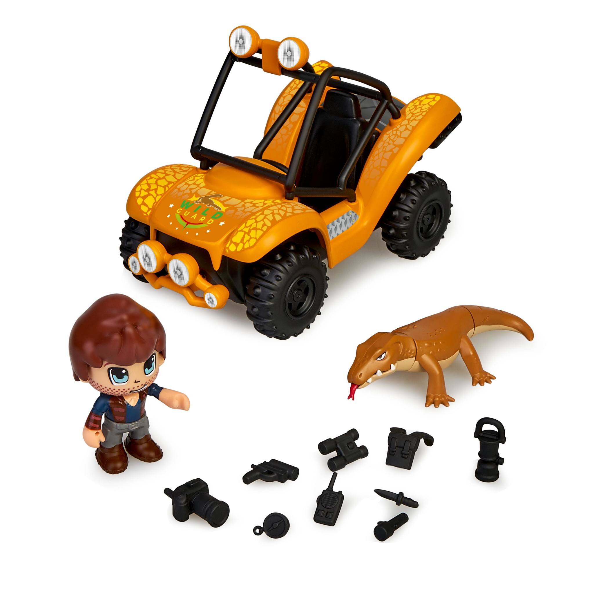 Pinypon Action Veículo Buggy e Figura Lagarto 4