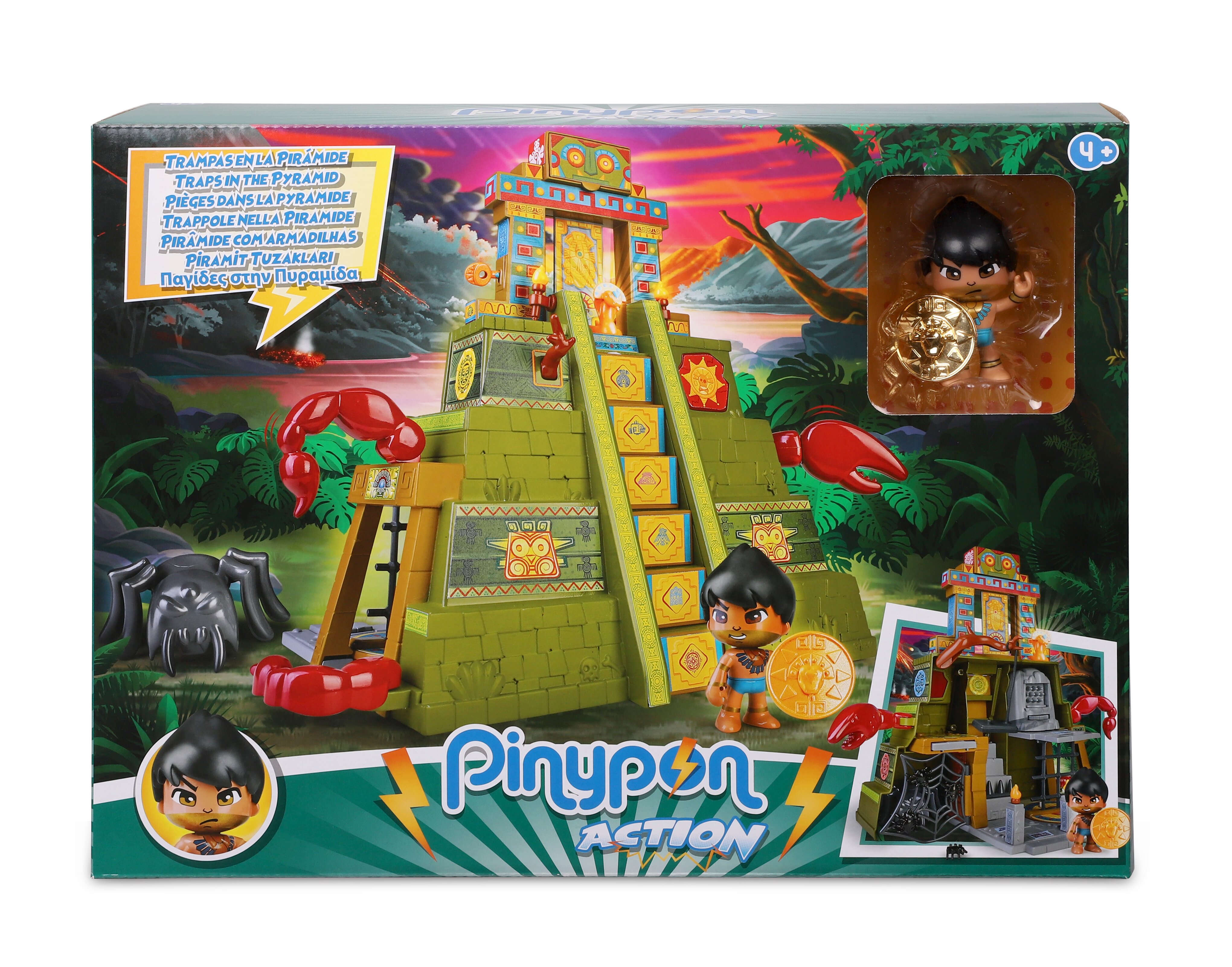 Trampas en la Pirámide Maya Pinypon Action 3