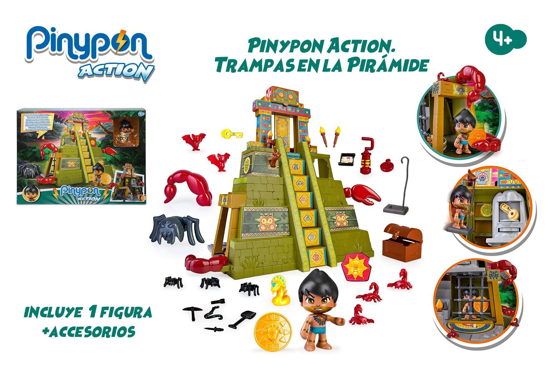 Trampas en la Pirámide Maya Pinypon Action 5