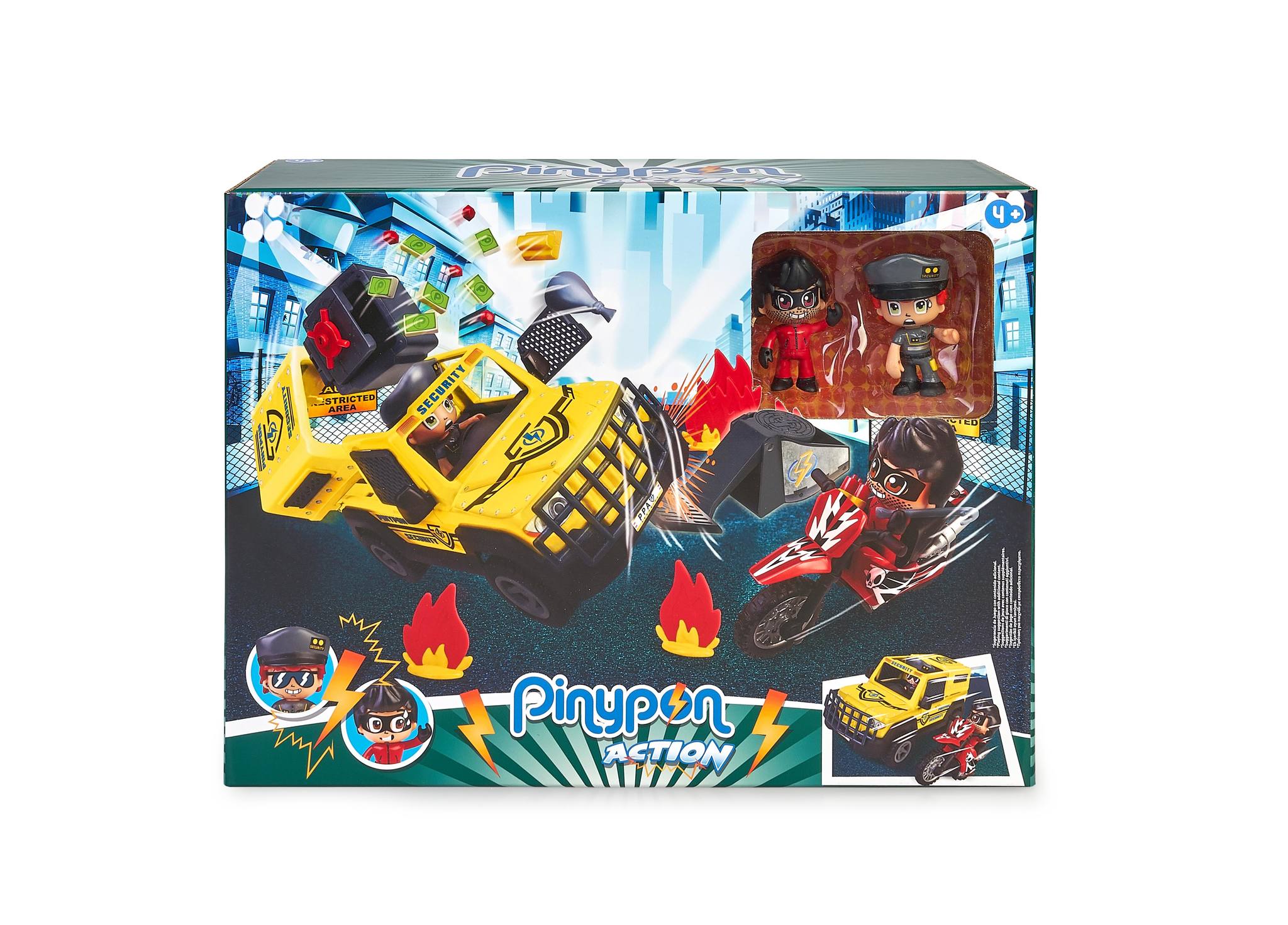 Set de juguete Atraco en el Furgón Pinypon Action 2