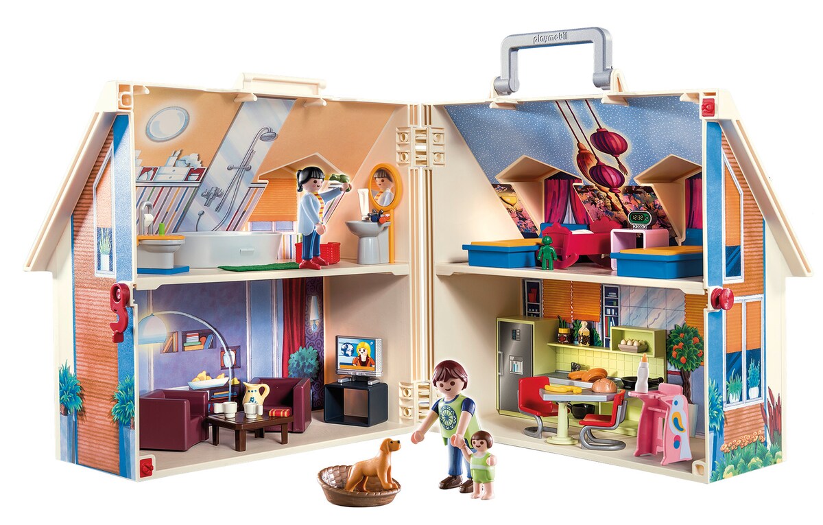 Munecas Maletin Casa De MuÃ±ecas Maletin Playmobil Juguettos