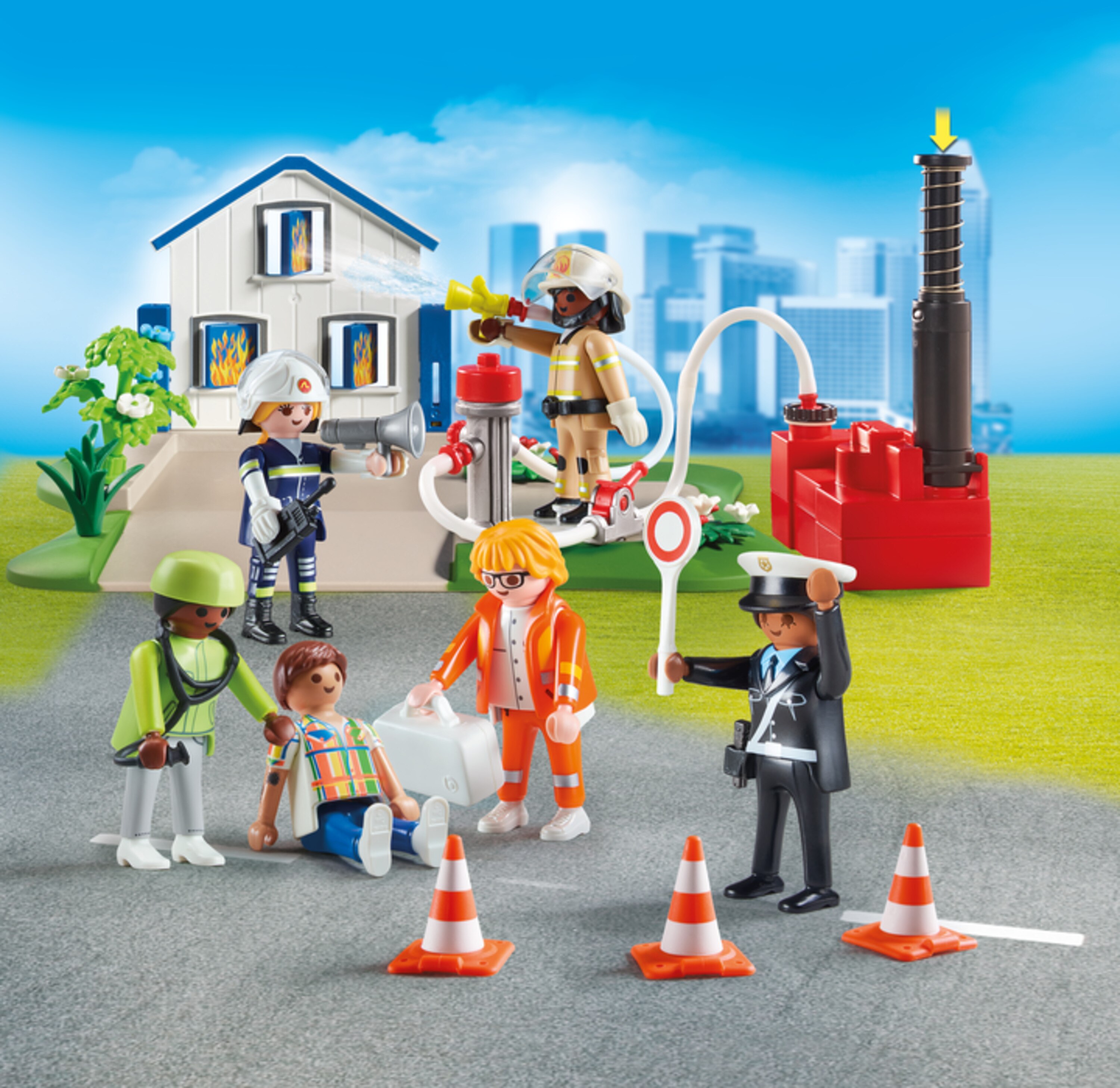 Missão de Resgate Playmobil My Figures 2