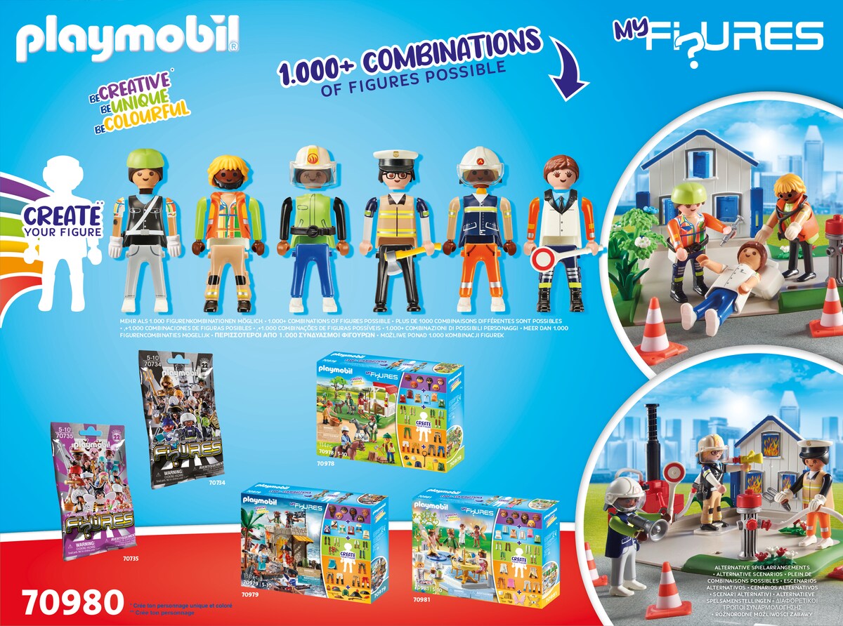 Missão de Resgate Playmobil My Figures 5
