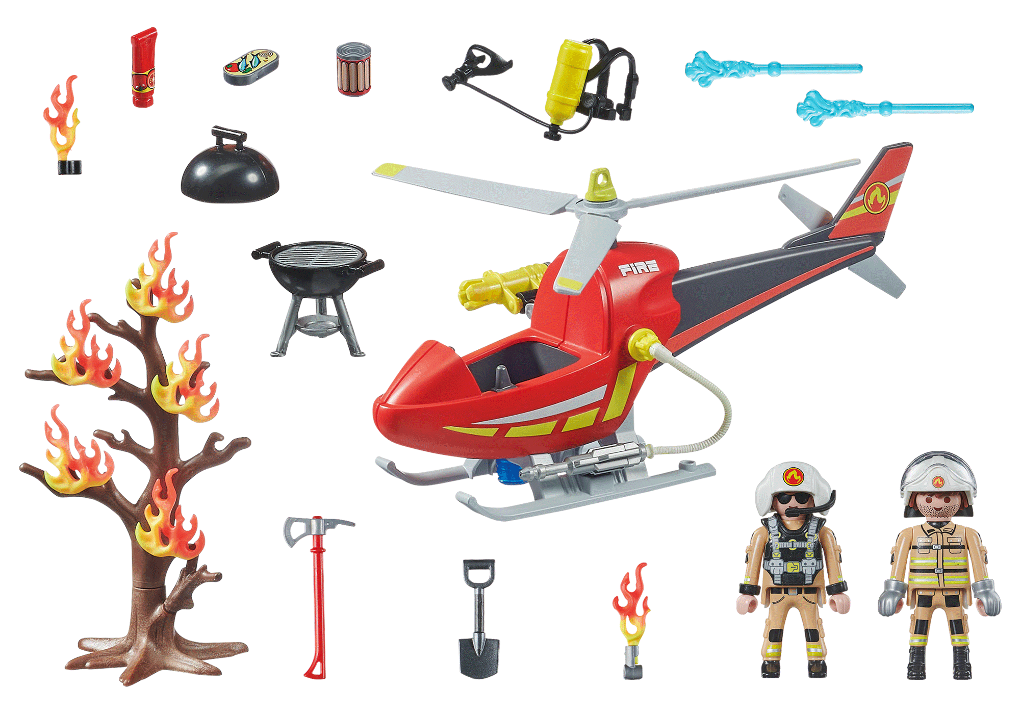 Helicóptero de Bomberos Playmobil City Action 2