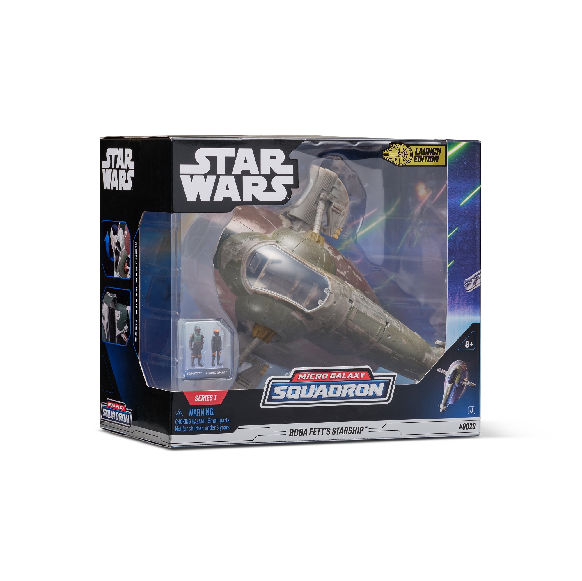 Nave Deluxe Boba Fett y figuras Star Wars Bizak 3