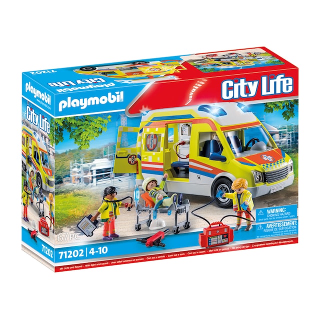 Ambulancia con luz y sonido Playmobil City Life
