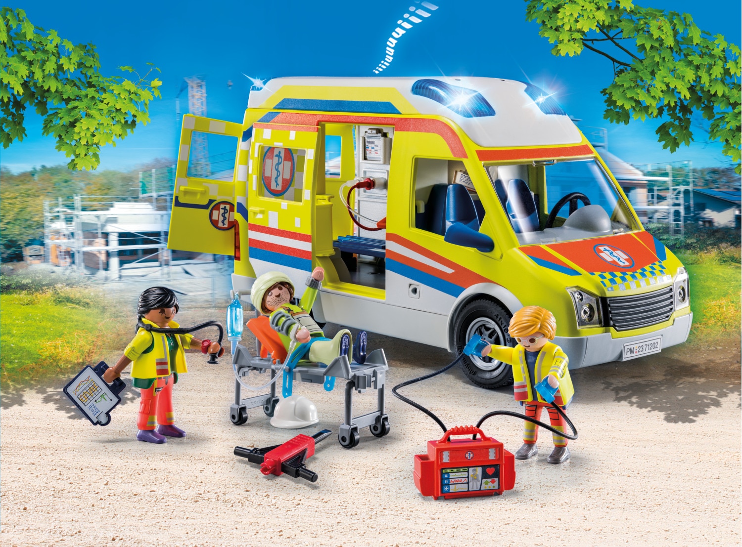 Ambulancia con luz y sonido Playmobil City Life 2