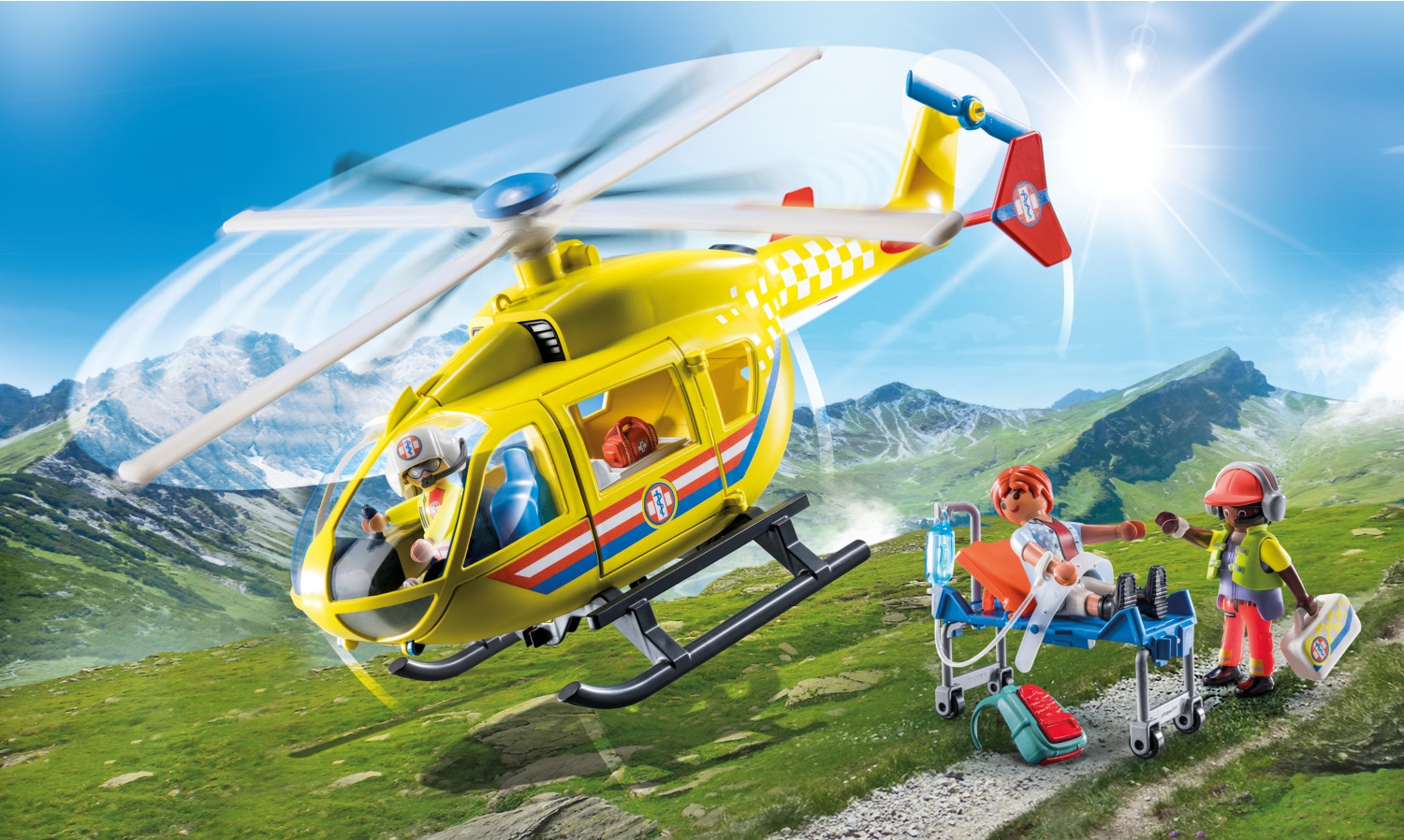 Helicóptero de rescate Playmobil City Life 2