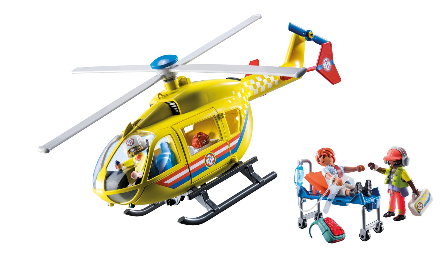 Helicóptero de rescate Playmobil City Life 3