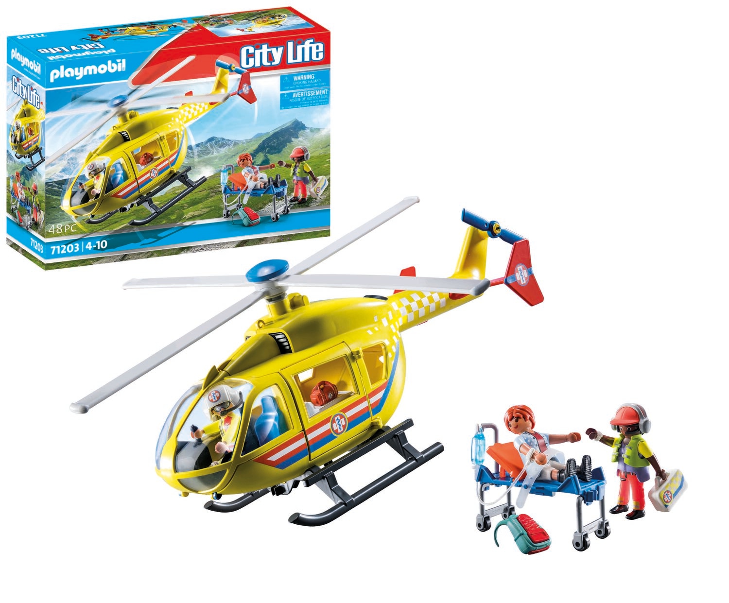 Helicóptero de rescate Playmobil City Life 4