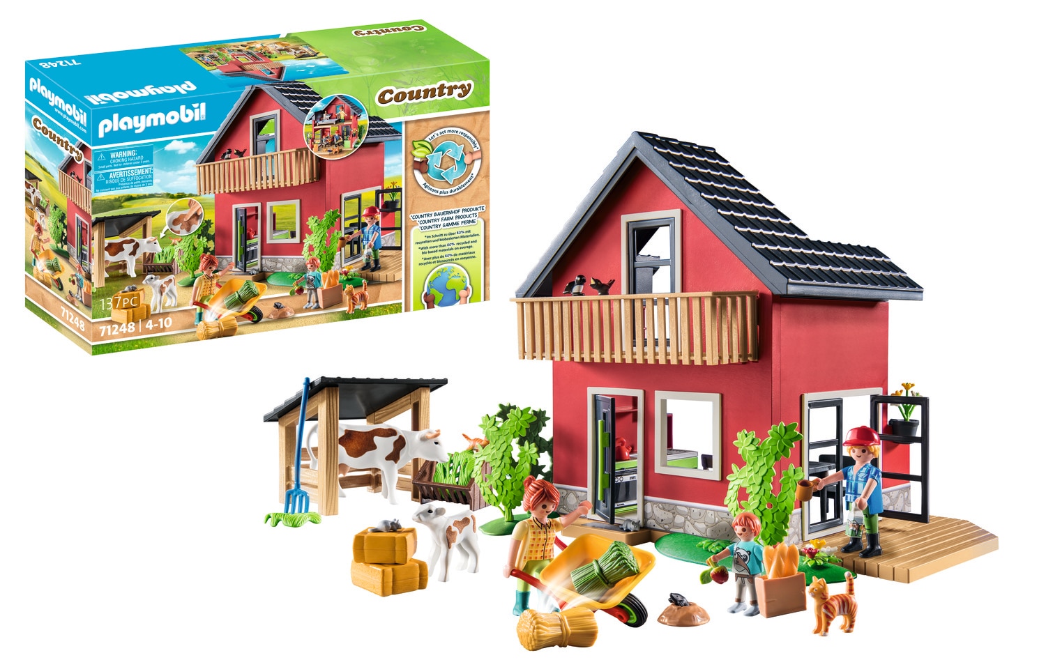 Casa de campo Granja Playmobil Country 4