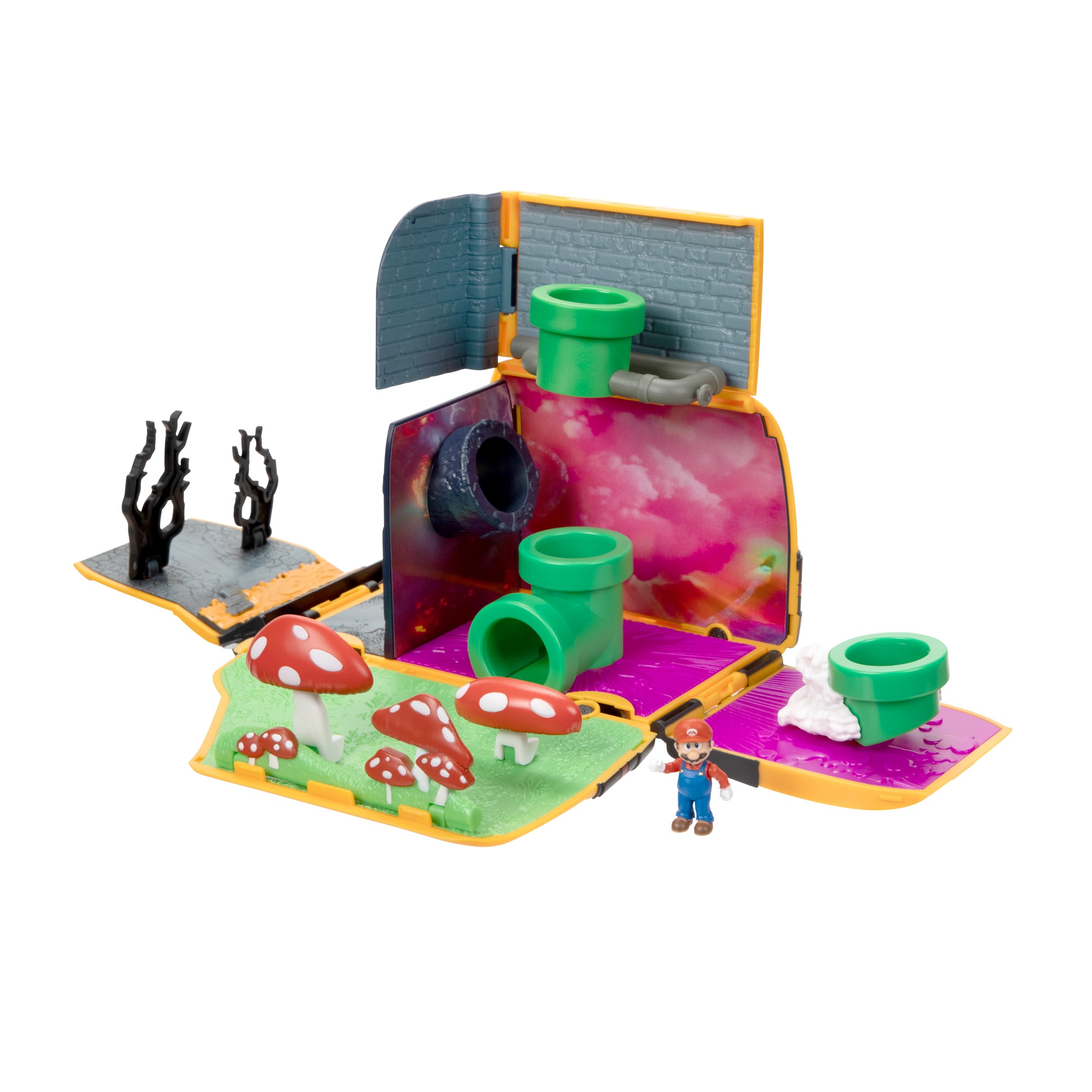 Mini Playset Básico & 1 Mini Figura Super Mario Bros La Película 5
