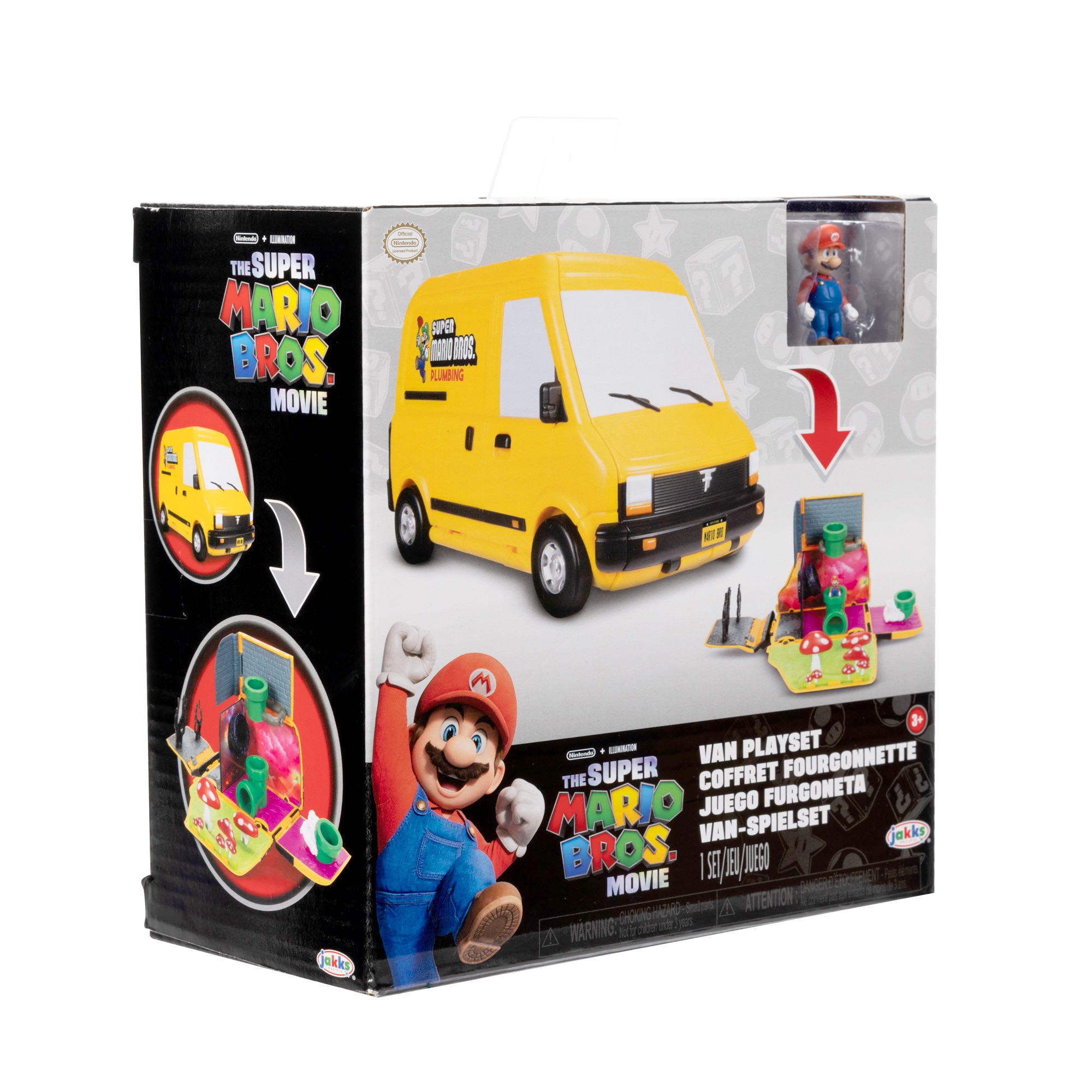 Mini Playset Básico & 1 Mini Figura Super Mario Bros La Película 6