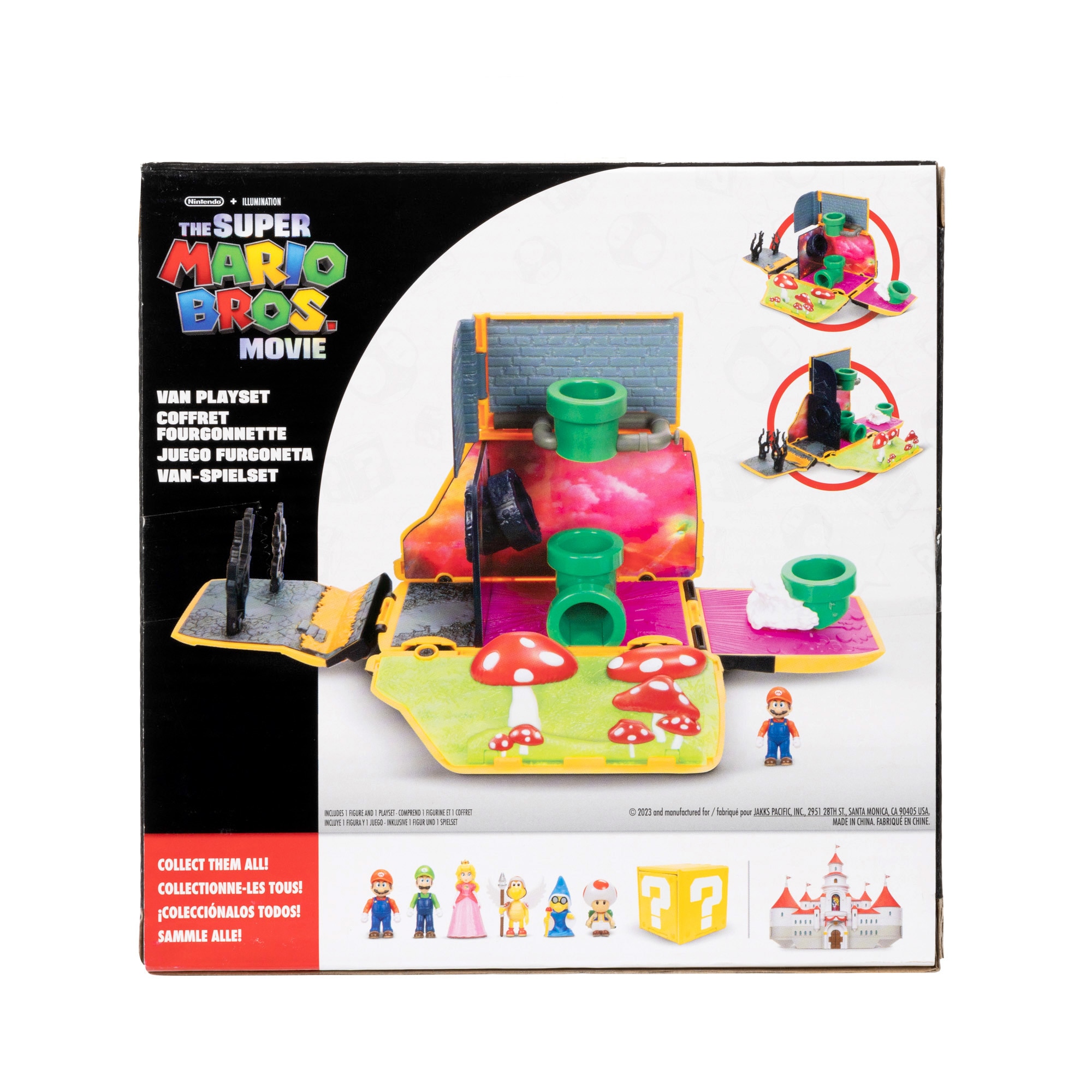 Mini Playset Básico & 1 Mini Figura Super Mario Bros La Película 7