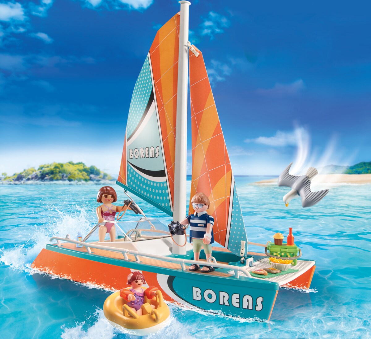 Barco Catamarán Playmobil Family Fun 2