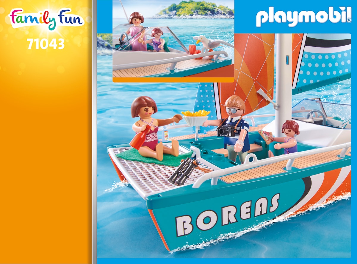 Barco Catamarán Playmobil Family Fun 5