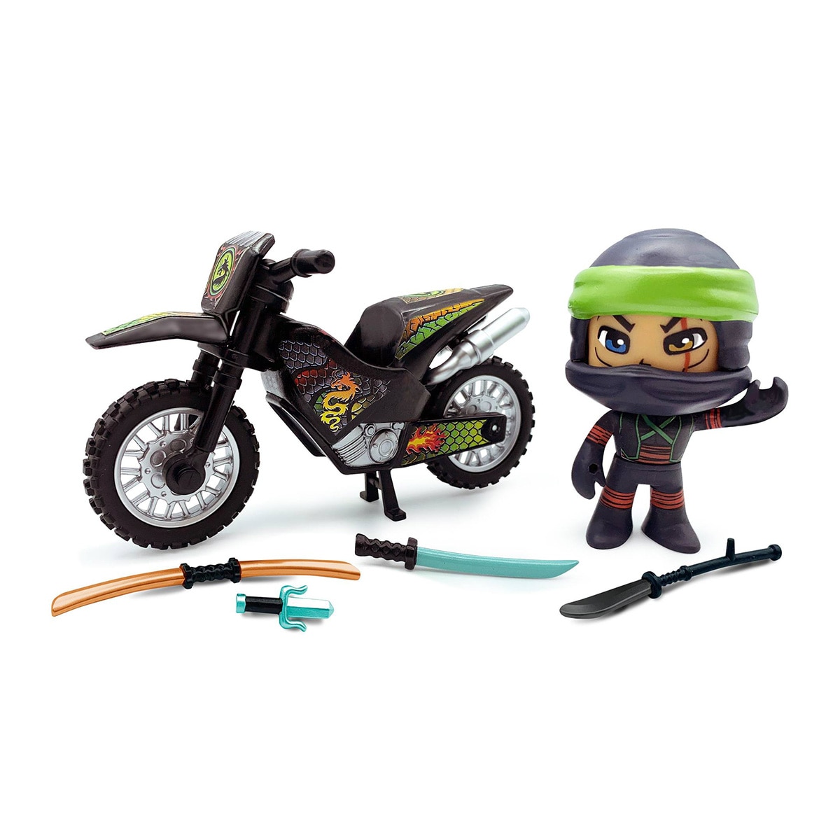 Imagen 0 de Ninja Motorbike Pinypon Action