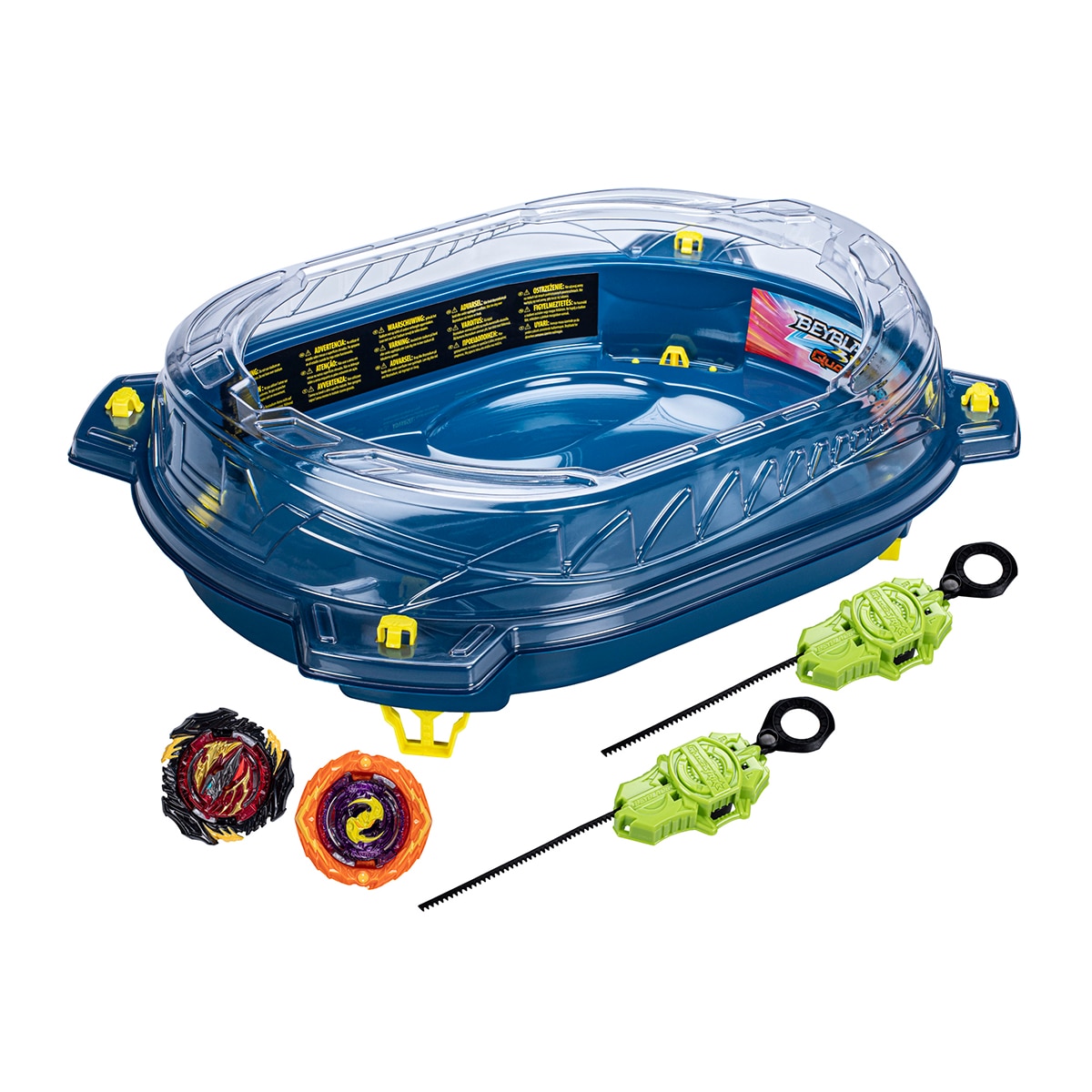 Set De Batalla Thunder Edge Beyblade Burst Quadstrike 1