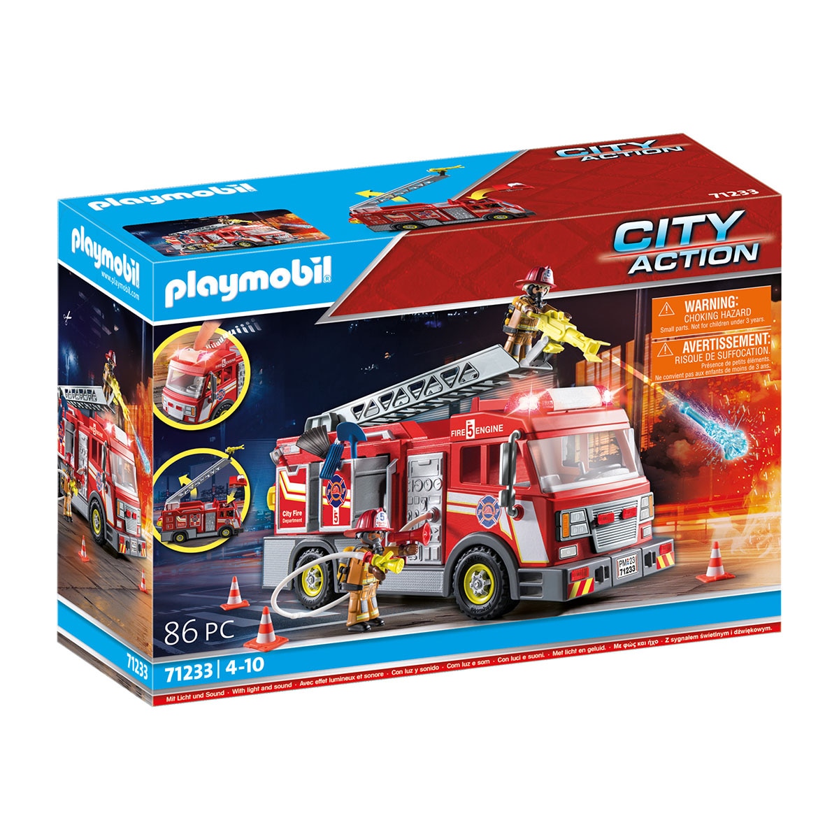 Imagen 0 de Camión de Bomberos Playmobil City Action