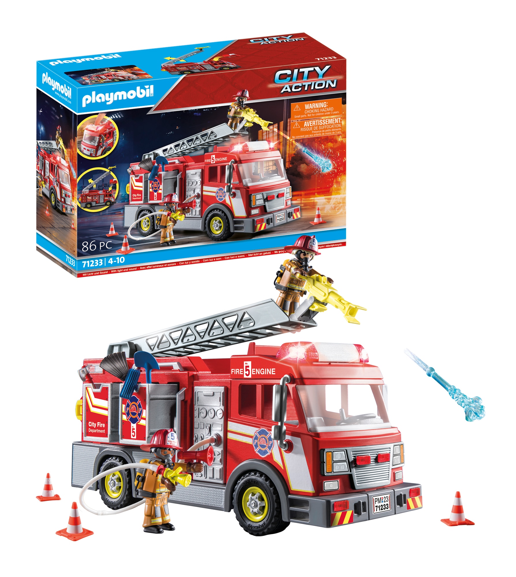 Camión de Bomberos Playmobil City Action 3