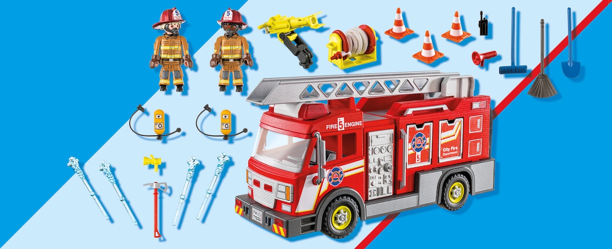 Camión de Bomberos Playmobil City Action 4